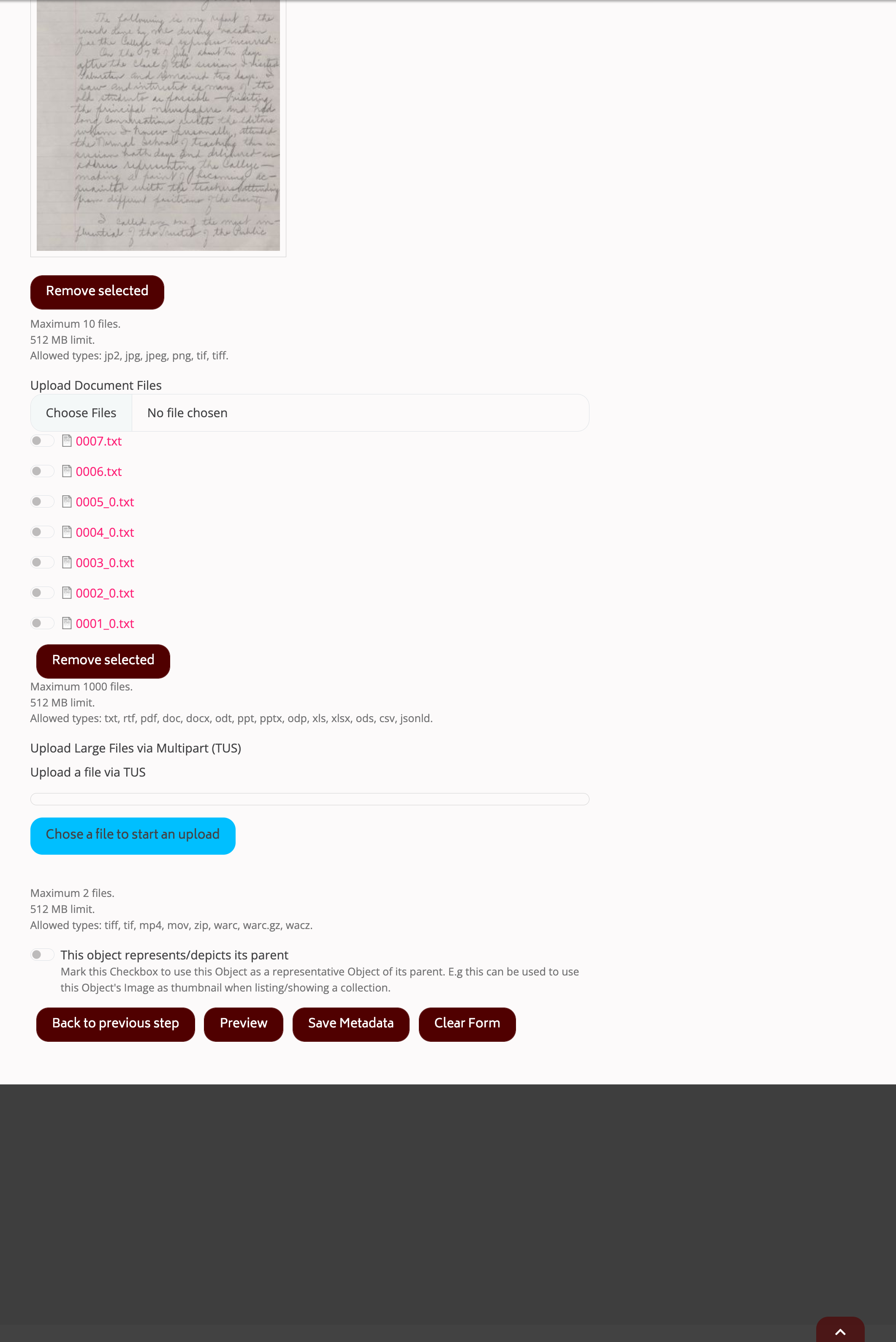 Adding Text Files to Archipelago